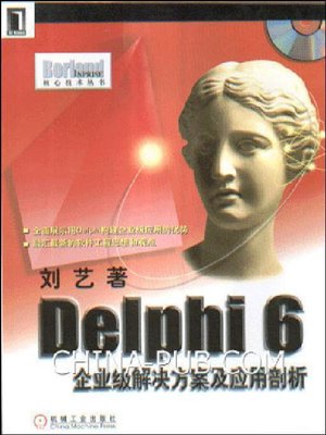 cover image of Delphi 6 企业级解决方案及应用剖析